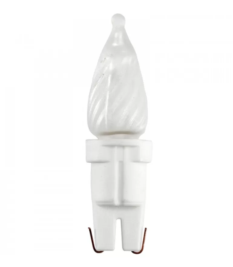 Flash Sale 5 Ampoules De Rechange Givrees 6 V, 0,84W Pour Guirlande De Noël Ampoules Guirlandes De Rechange