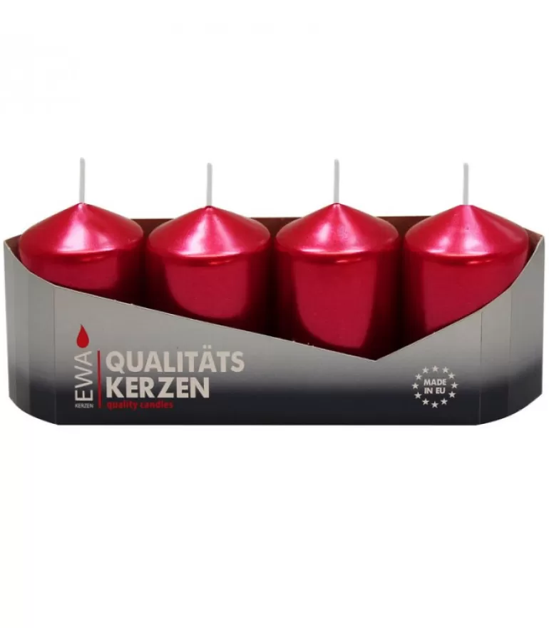 Online Bougies De L'Avent Laquees 40/60 Mm Bougies De L'Avent