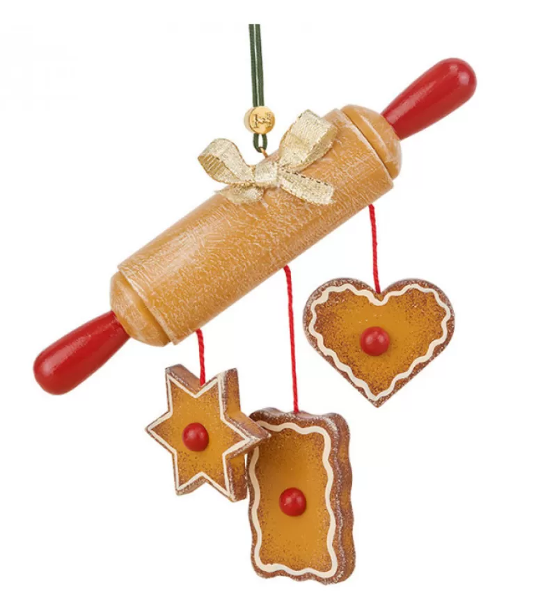 Store Déco Sapin De Noël D'Autrefois. Rouleau A Patisserie Et Gateaux Déco Sapin De Noël Vintage