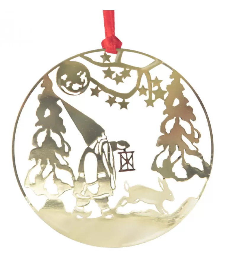 Fashion Déco Sapin De Noël, Lutin Marchant Dans La Foret Déco De Noël Scandinave