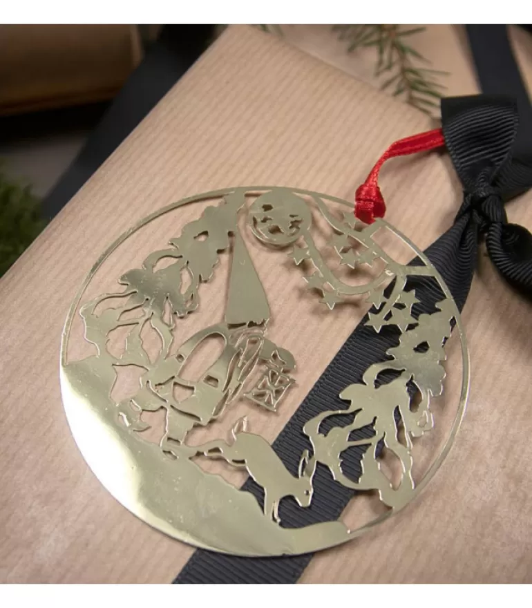 Fashion Déco Sapin De Noël, Lutin Marchant Dans La Foret Déco De Noël Scandinave