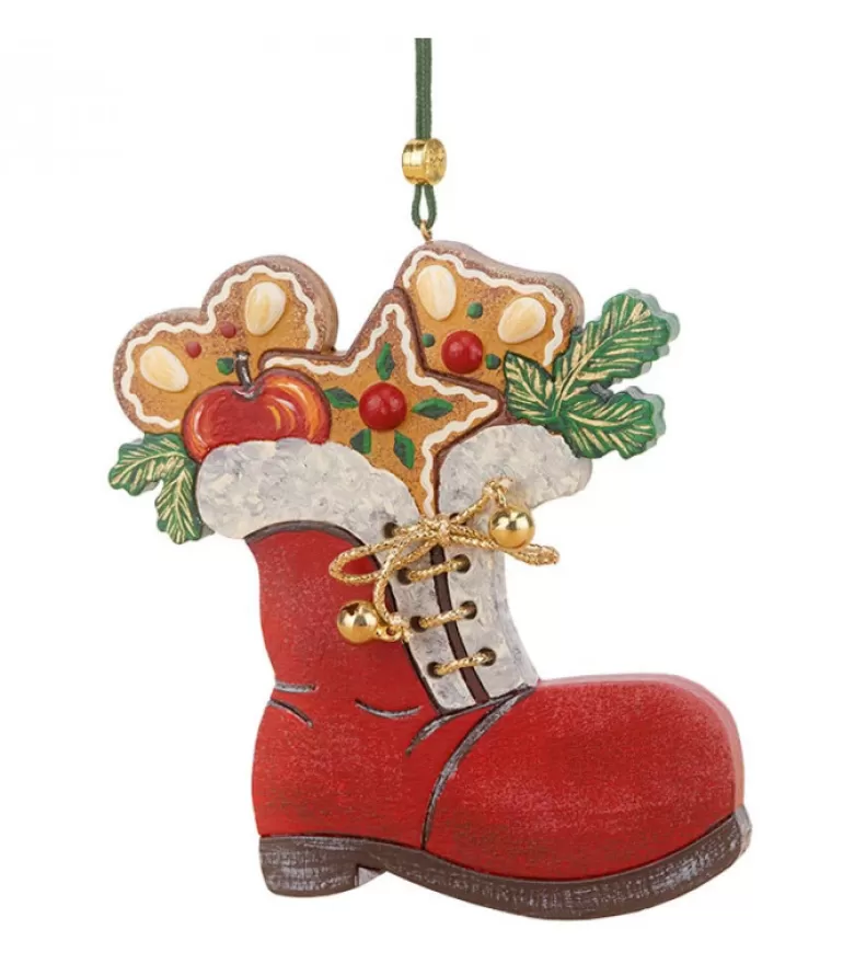 Cheap Déco Sapin Vintage, Botte De Père Noël Et Patisseries Déco Sapin De Noël Vintage