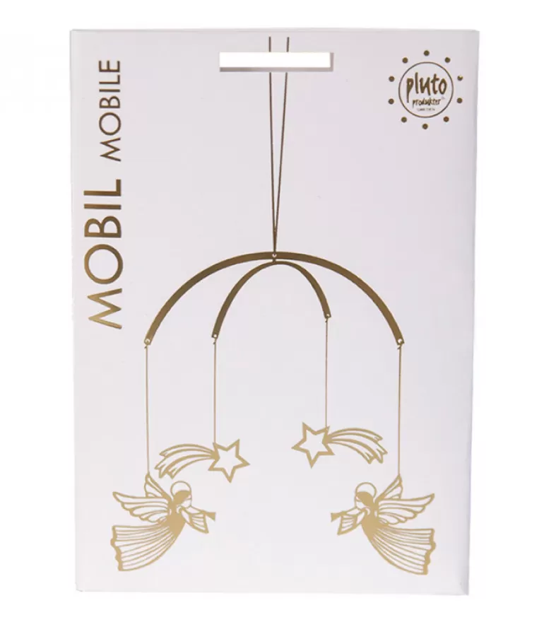 Cheap Mobile De Noël A Suspendre, Anges Dores Volants Et Etoiles Déco De Noël Scandinave