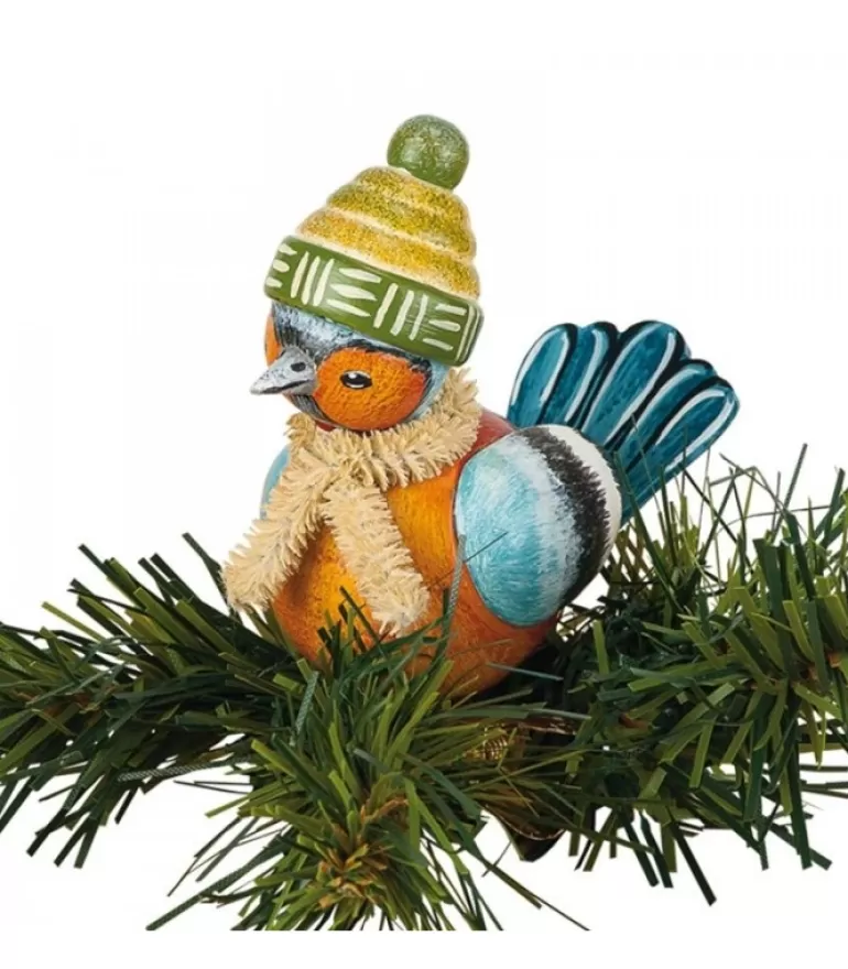 Flash Sale Oiseau Décoratif A Clipser Sur Branche, Pinson Oiseau Décoratif