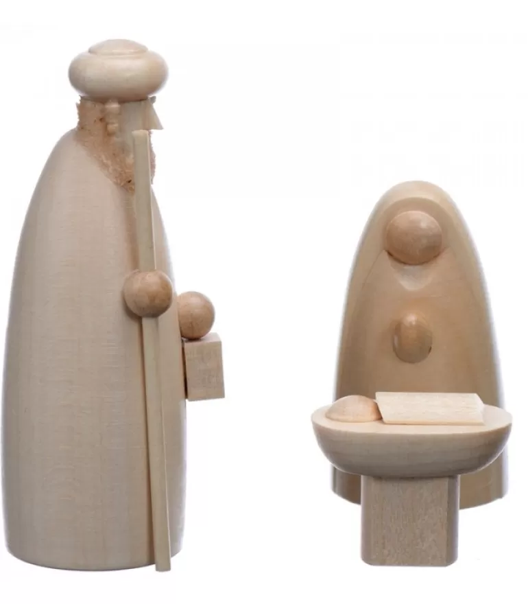 Clearance Petit Jesus, Joseph, Marie Pour Crèche De Noël, 6 Cm Personnages De Crèche De Noël