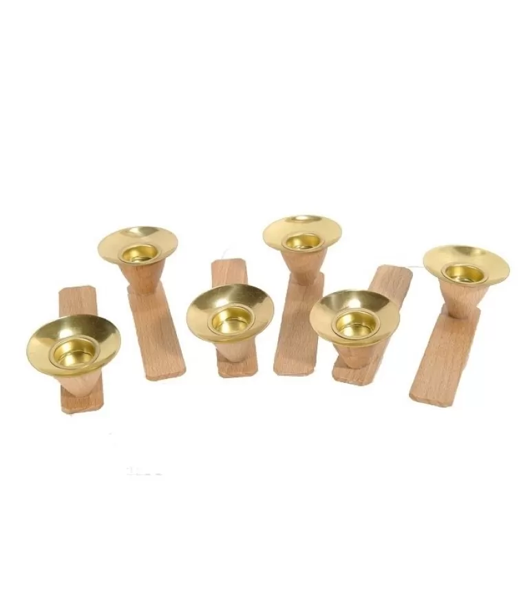 Flash Sale Porte-Bougies Pour Pyramide A Etages A L'Unite Pièces De Rechanges Pour Pyramides Et Carillons