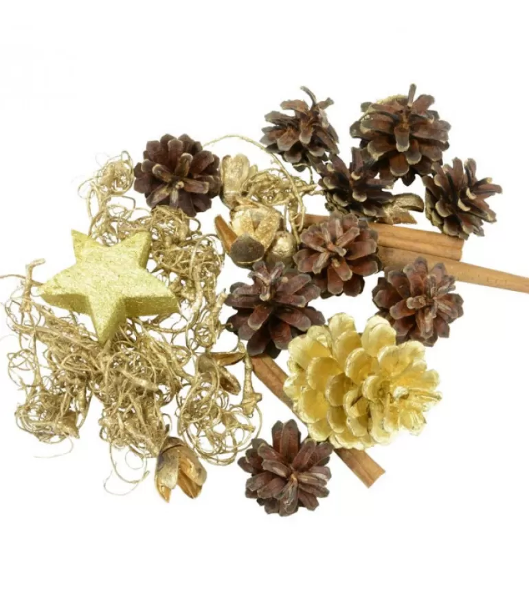 Fashion Pot Pourri Melange Pomme De Pin, Cannelle, Mousse, Déco, 100 G Pot Pourri Senteurs Noël