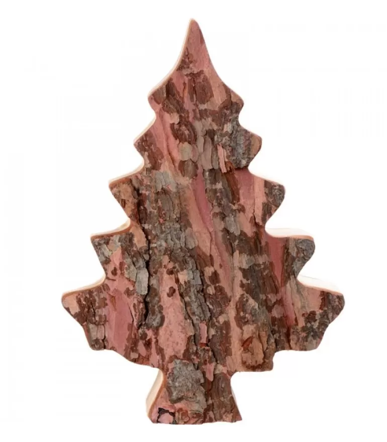Discount Sapin En Bois Déco En Ecorce 20 Cm Sapins En Bois