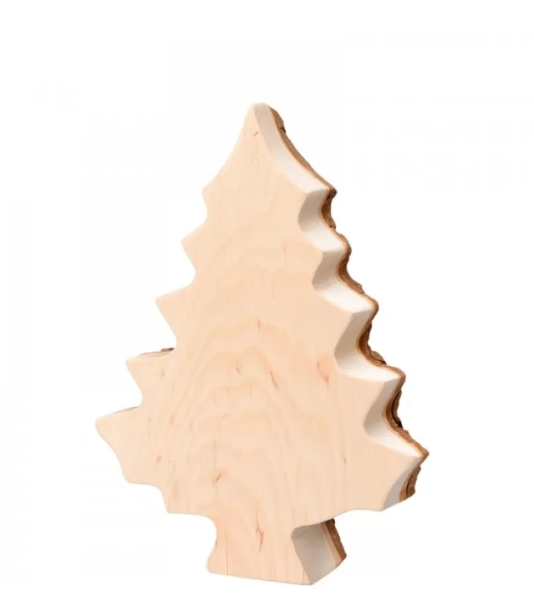 Hot Sapin En Bois Déco En Ecorce 15 Cm Sapins En Bois