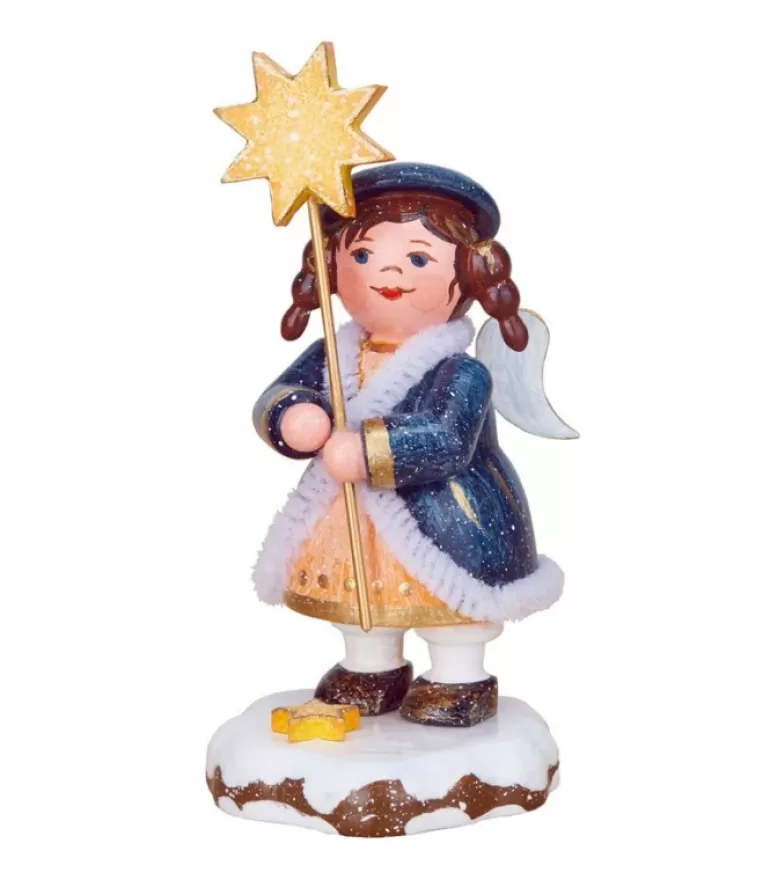 Best Village De Noël Miniature, Figurine Ange Et Etoile Village De Noël Miniature